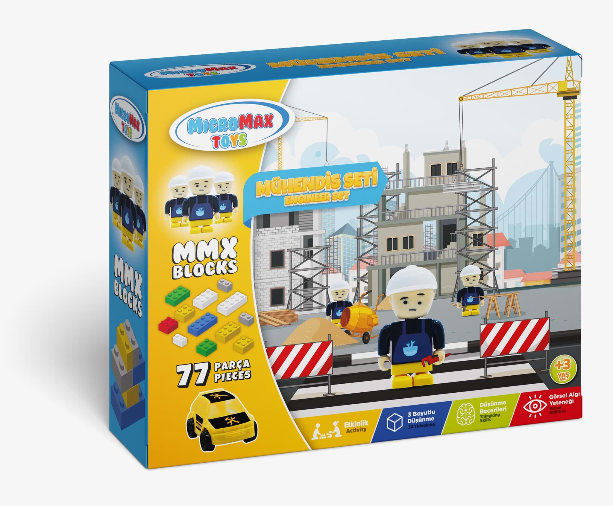 BLOK 77 PARÇA MÜHENDİS SETİ resmi